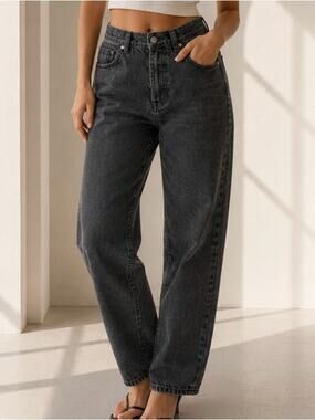 Vintage modern basics dark wash jeans